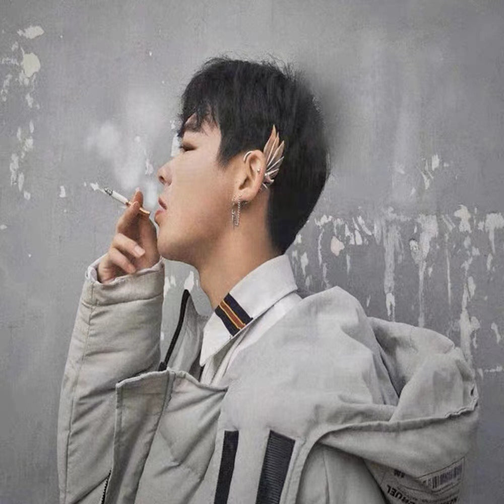 Elf Wings Red Trendy Retro Slimming Rings