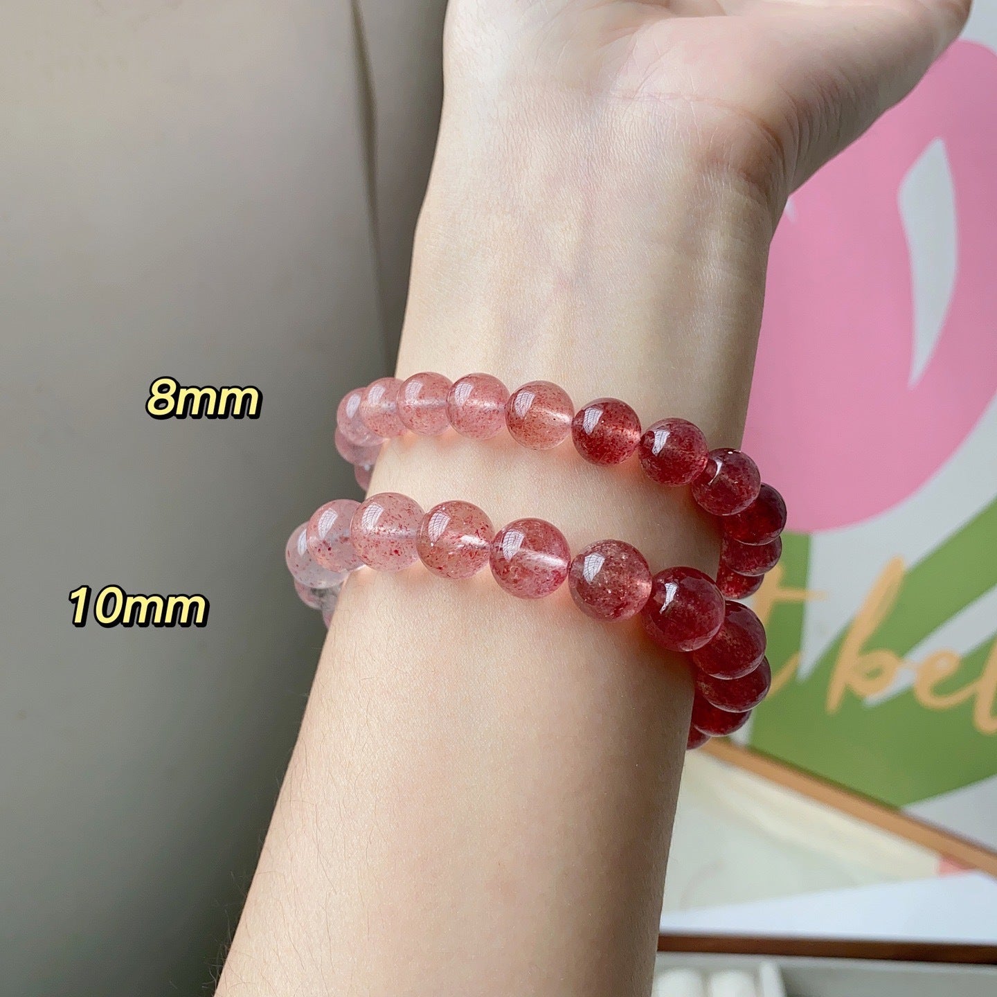 Jewelry Summer Fairy Style Natural Strawberry Bracelets