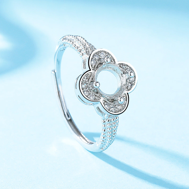 Women's Open Setting Empty Holder Inset More Sizes Imitation Rings