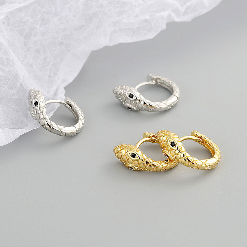 Creative Snake Ear Clip Female Fashion And Personalized Simulated Earrings