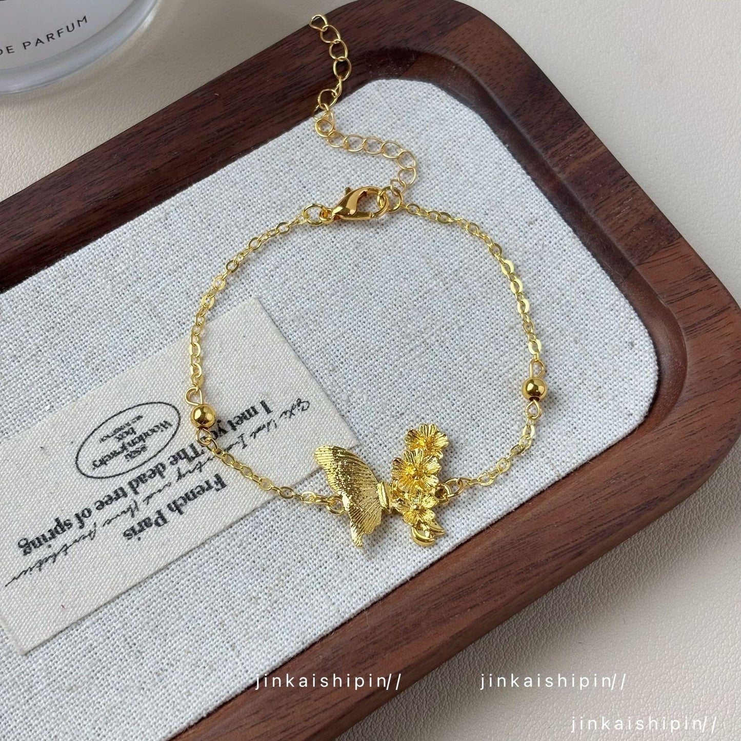 Women's Salt Ice Small String Rich Flower Fashionable Temperamental Good-looking Carrying Bracelet
