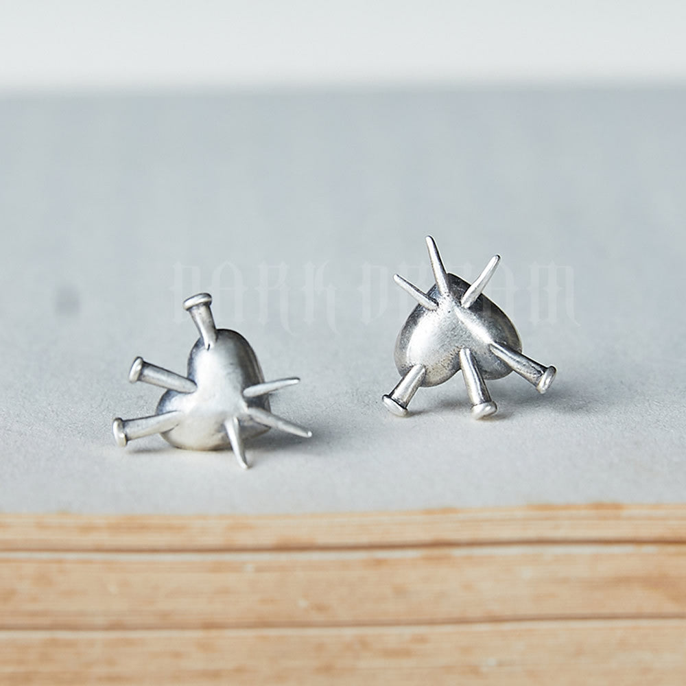 Dark Night Sterling Sier Personality Street Rings