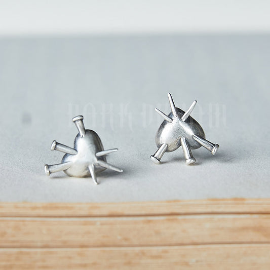 Dark Night Sterling Sier Personality Street Rings