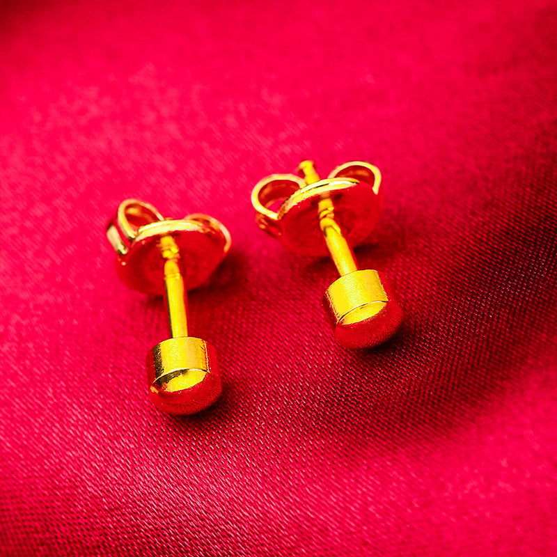 Type Ball Glazed Surface Ear Vietnam Earrings