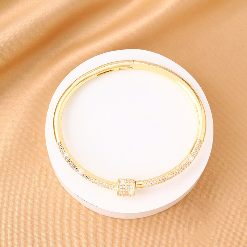 Shiny Small Waist Trendy Affordable Luxury Fashion Temperament Korean Style Bracelet