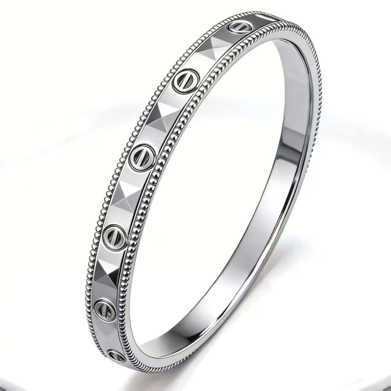 Titanium Steel Female Diamond High-grade Stainless Bracelet