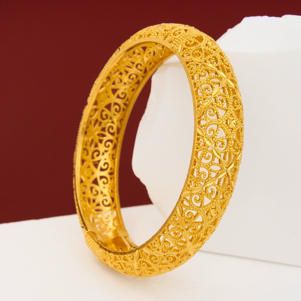 Women's Fashion Open Large Pattern Design Wedding Bracelet