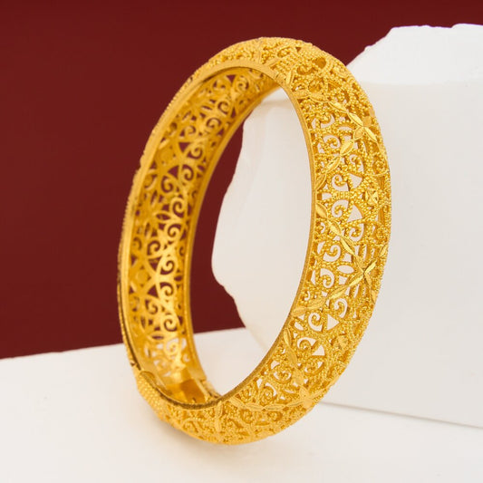 Women's Fashion Open Large Pattern Design Wedding Bracelet