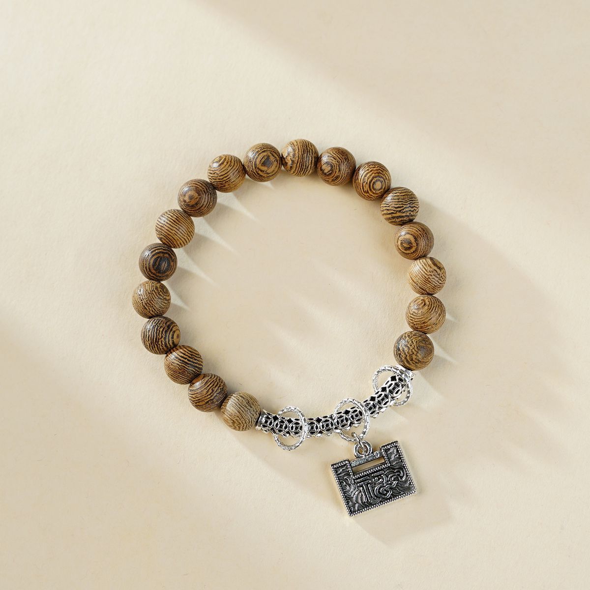 Ebony High Sense Lotus Seedpod Chinese Bracelets