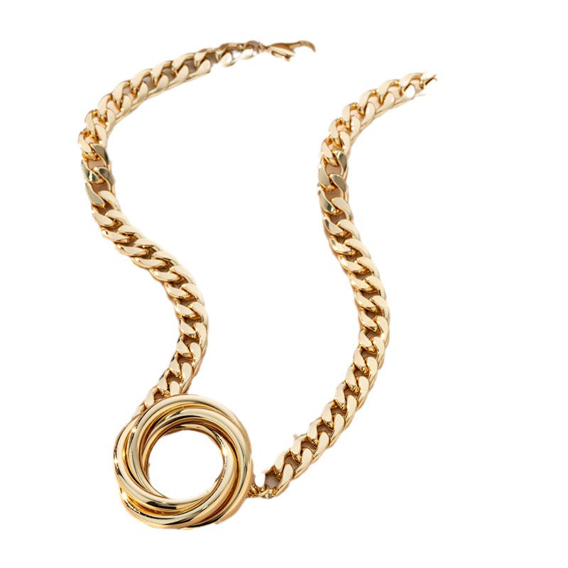 Women's Simple Fashion Sweet Elegant Twist Geometric Jewelry Set