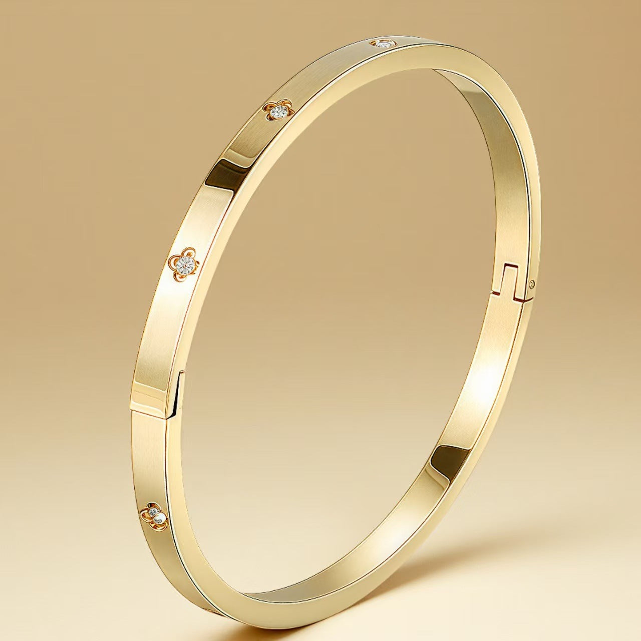 Innovative Stainless Steel Titanium Fashion Gold-plated Bracelets