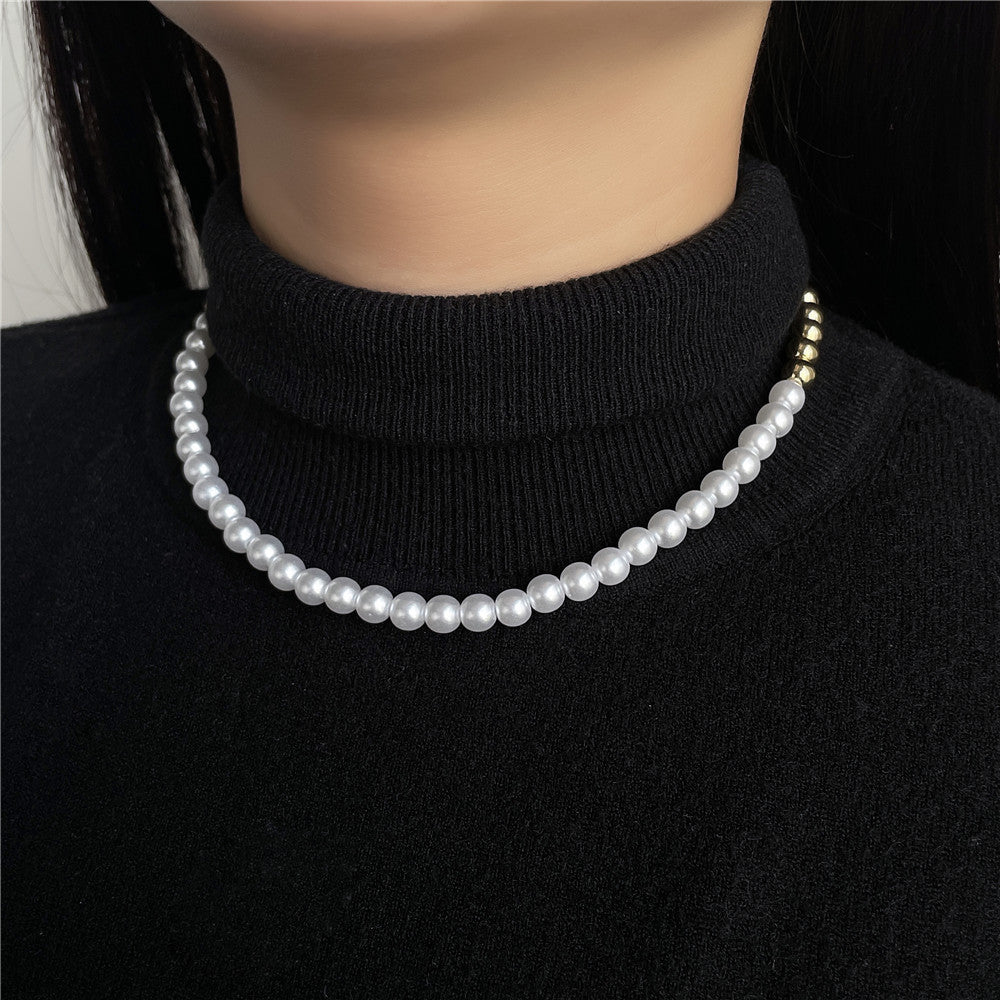 Pearl Lock personalisierte modische Pullover-Kettenhalsketten