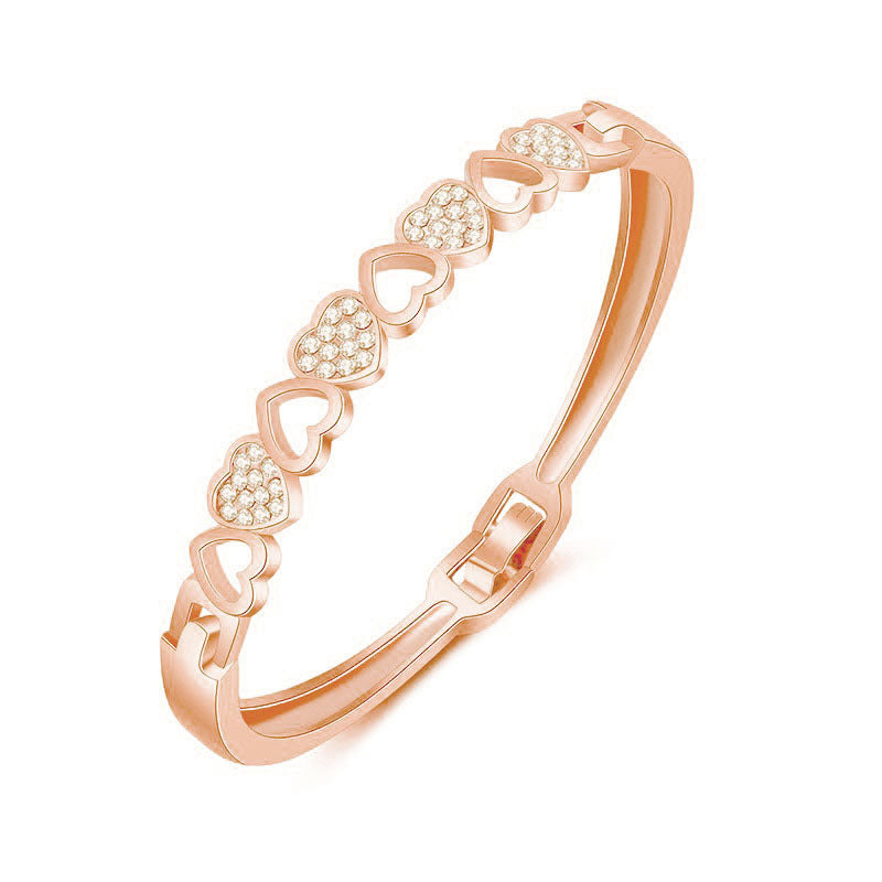 Stall Night Market Zircon Diamond Alloy Bracelets