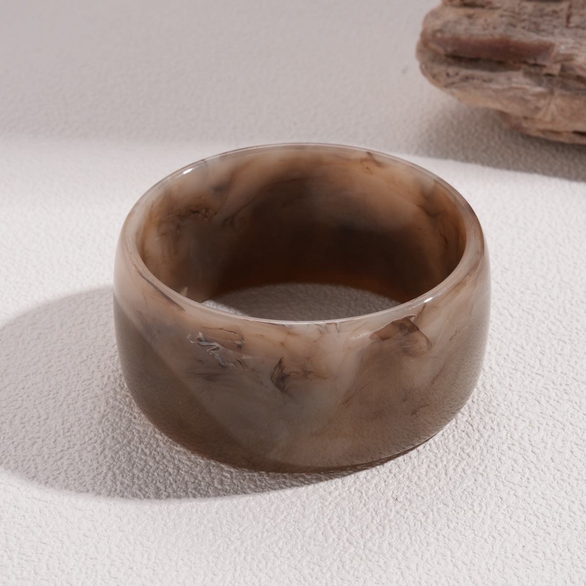 Women's Irregular Resin Minority Simple Retro Temperament Personality Fashion Design Unique Bracelets