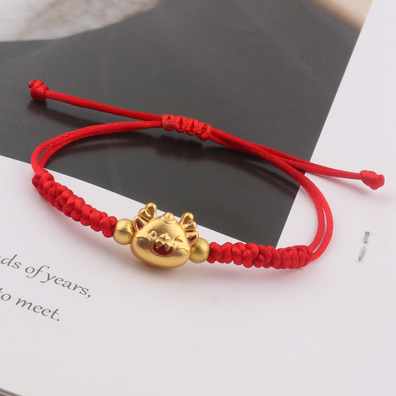 Bracelets de diffusion en direct Life Yuan Red Rope