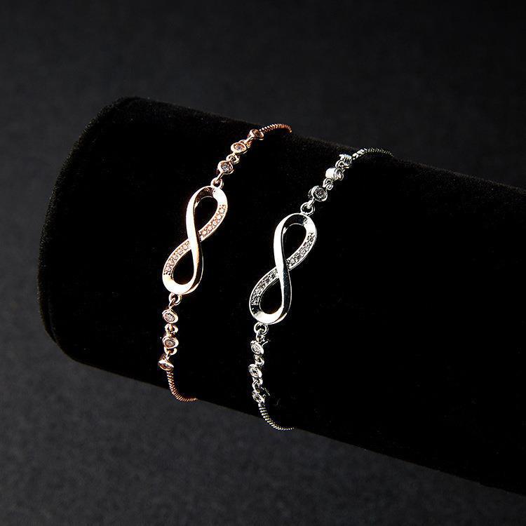 Women's Fashion Personality Popular Adjustable Full Diamond Bracelets