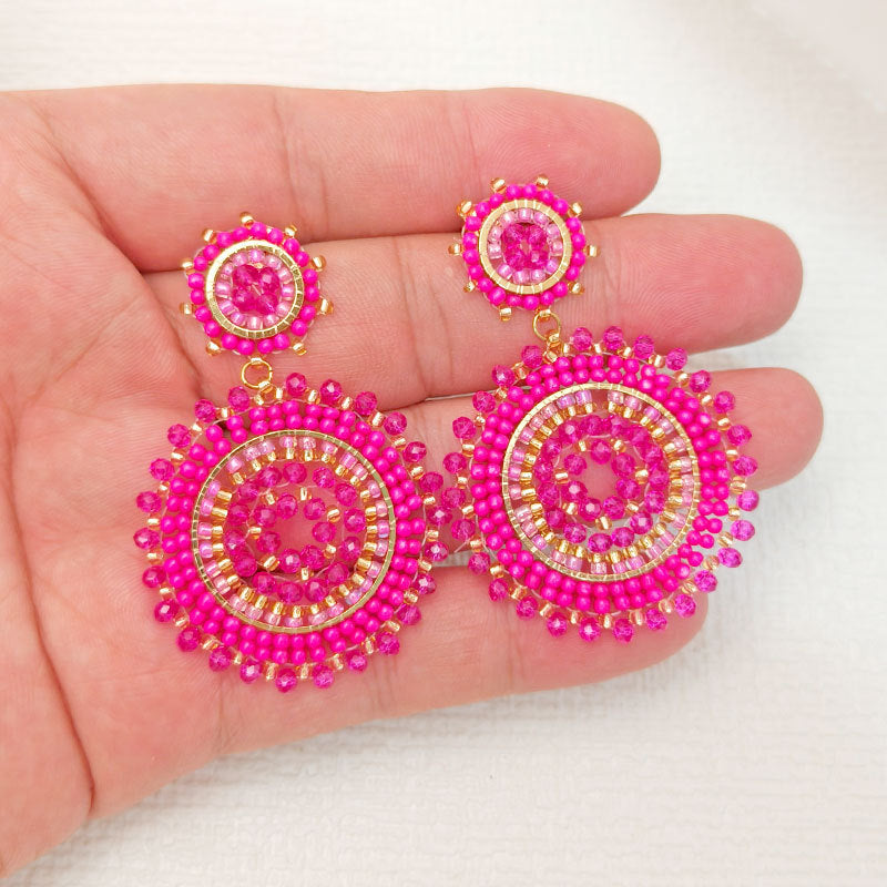 Beaded Bohemian Style Fashion Personalized For Earrings