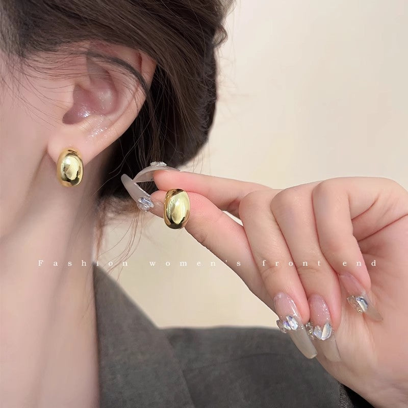 Women's Needle Light Luxury Minority Pearl Exquisite Micro Inlaid Earrings