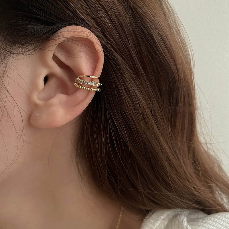 Without Piercing Temperamental Cold Style French Entry Lux Unique Bone Ear Clip