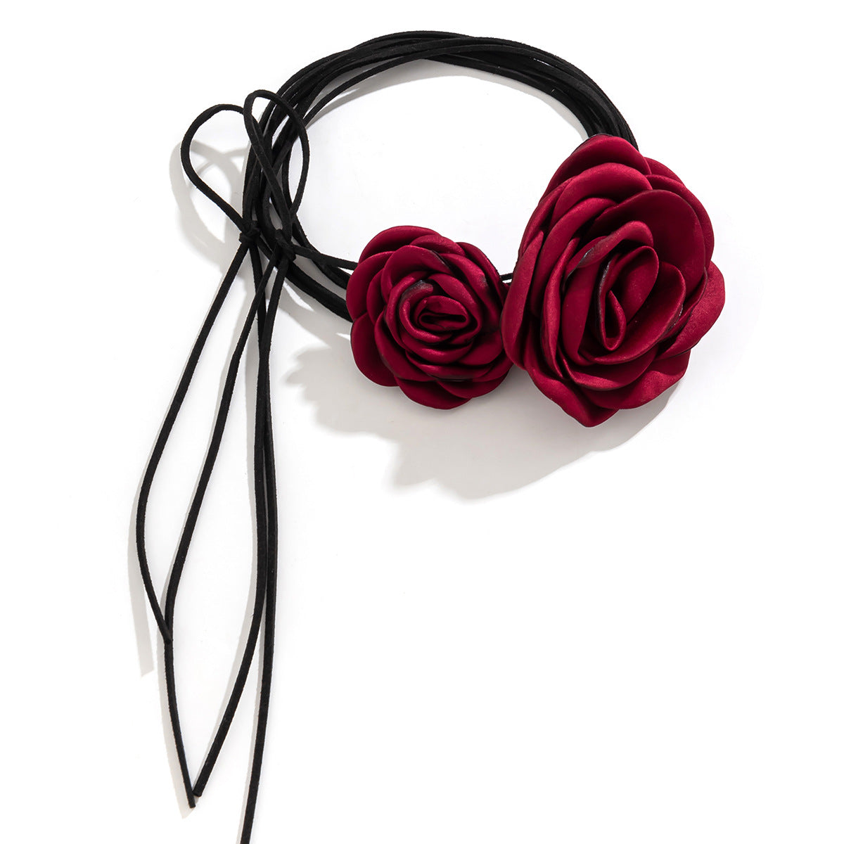 Women's Flower Strap Vintage Rose Dinner Collar Necklaces