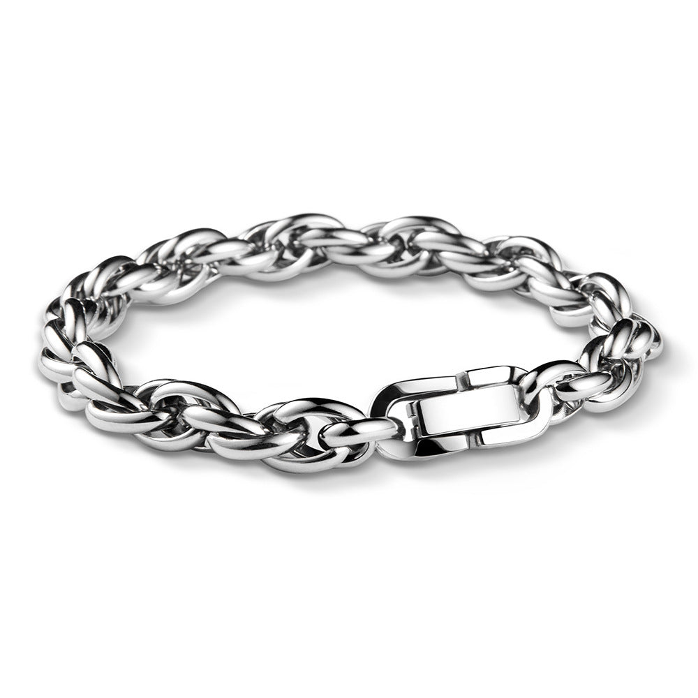 Link Chain Titanium Steel Couple Female Bracelets