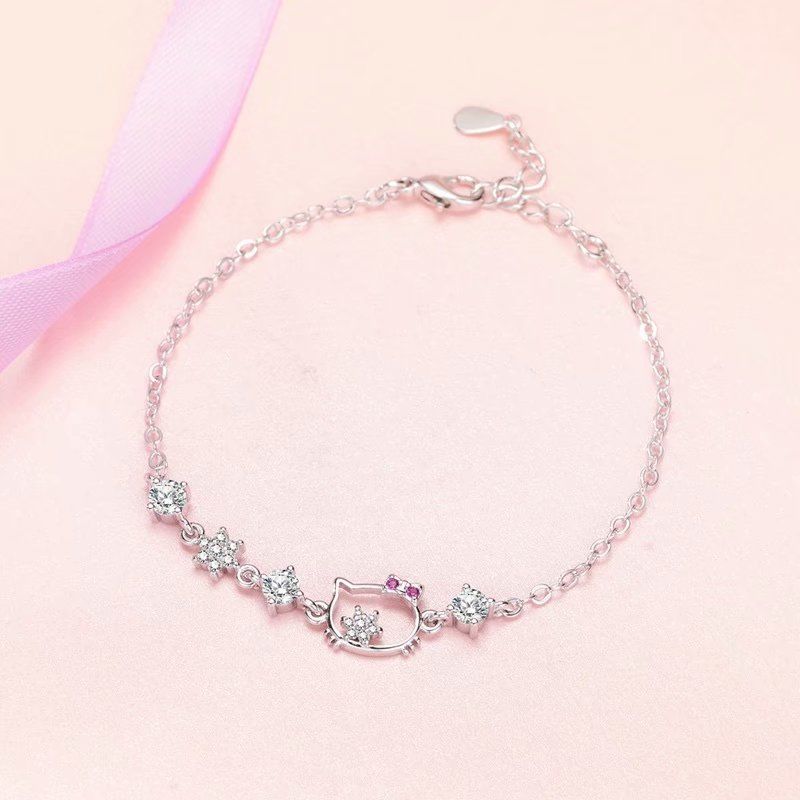 Korean Style Sweet Cute Cat Female Bracelets