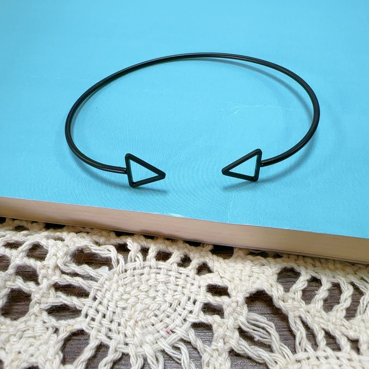 Women's Sier-plated Garlic Head Shaped Double Beads Adjustable Bracelets