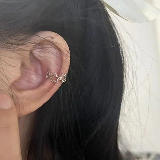 Simple Cold Without Pierced Female Trendy Earrings