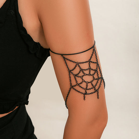 Gothic Chain Spider Mesh Niche Personality Bracelets