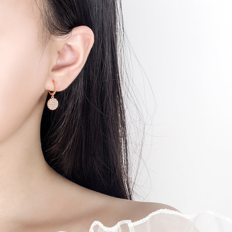 Korean Drama Eve Xu Niche Design Earrings