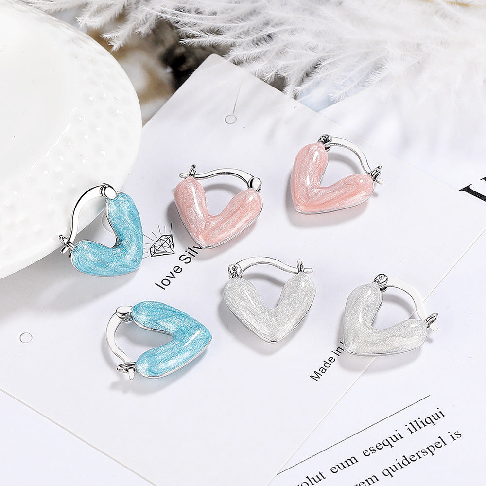 Glazed High-grade Design Light Luxury Fashion Earrings