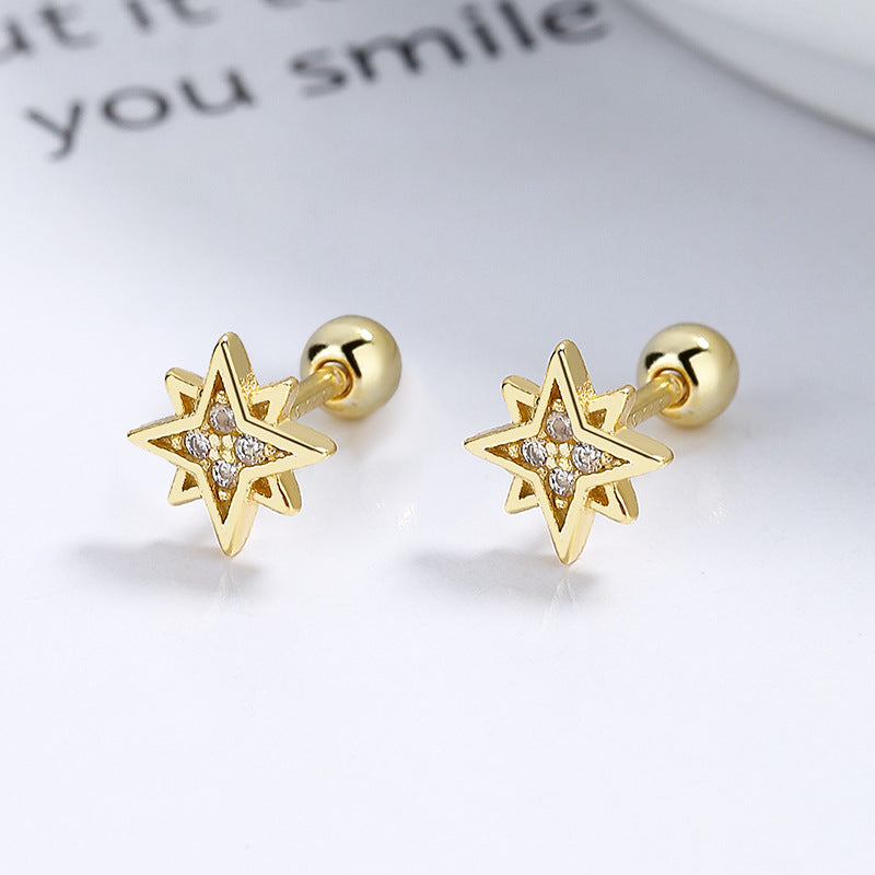 Women's Thread Korean Fashion Minimalist Style Ear Rings