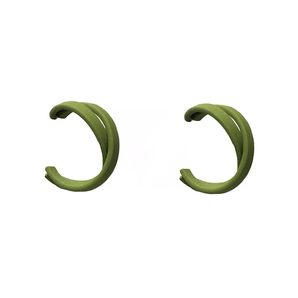 Shaped Auricular Needle Female Graceful Eardrop Mori Style Advanced Generous Stud Earrings