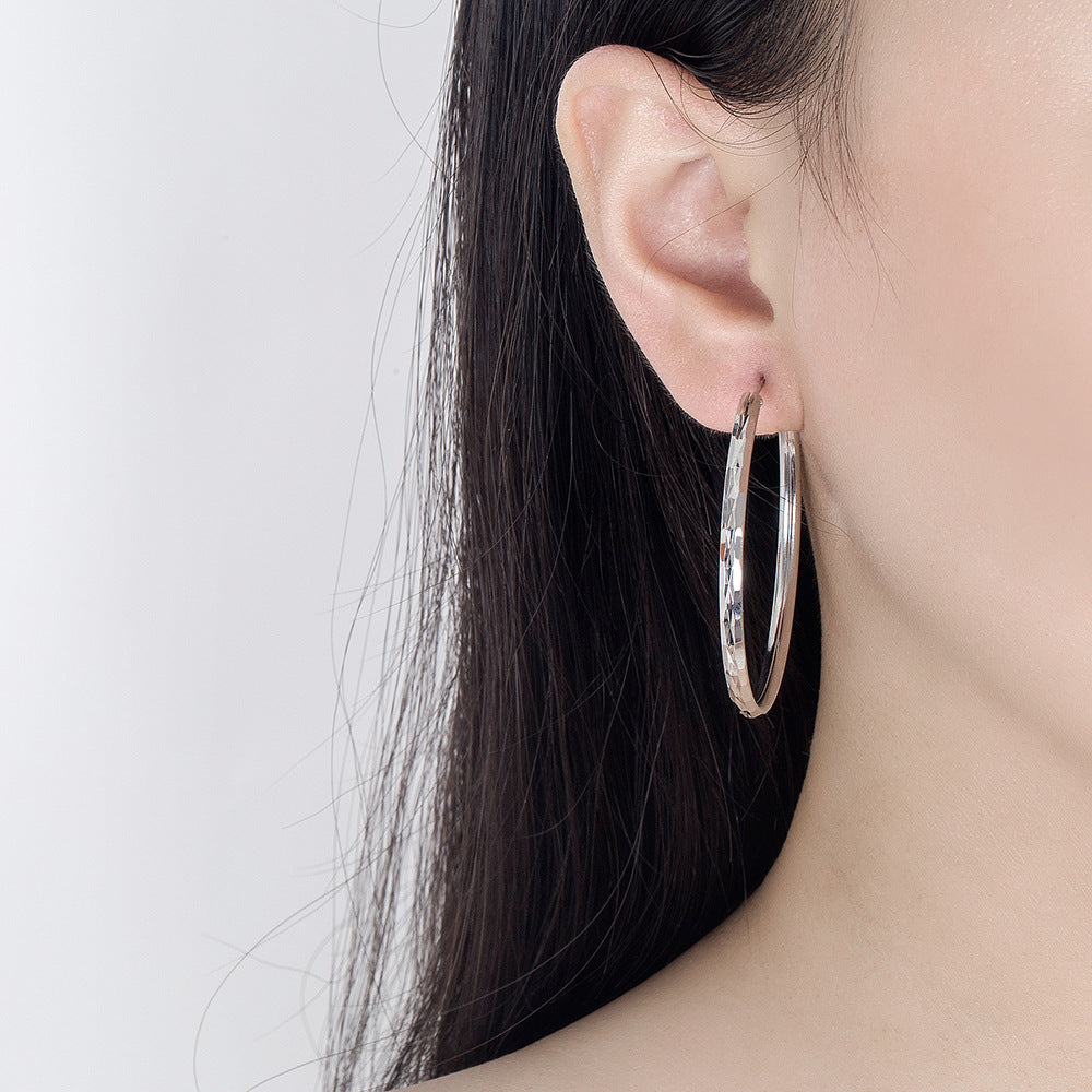 Carven Design Big Ear Summer Circle Exaggerated Rings