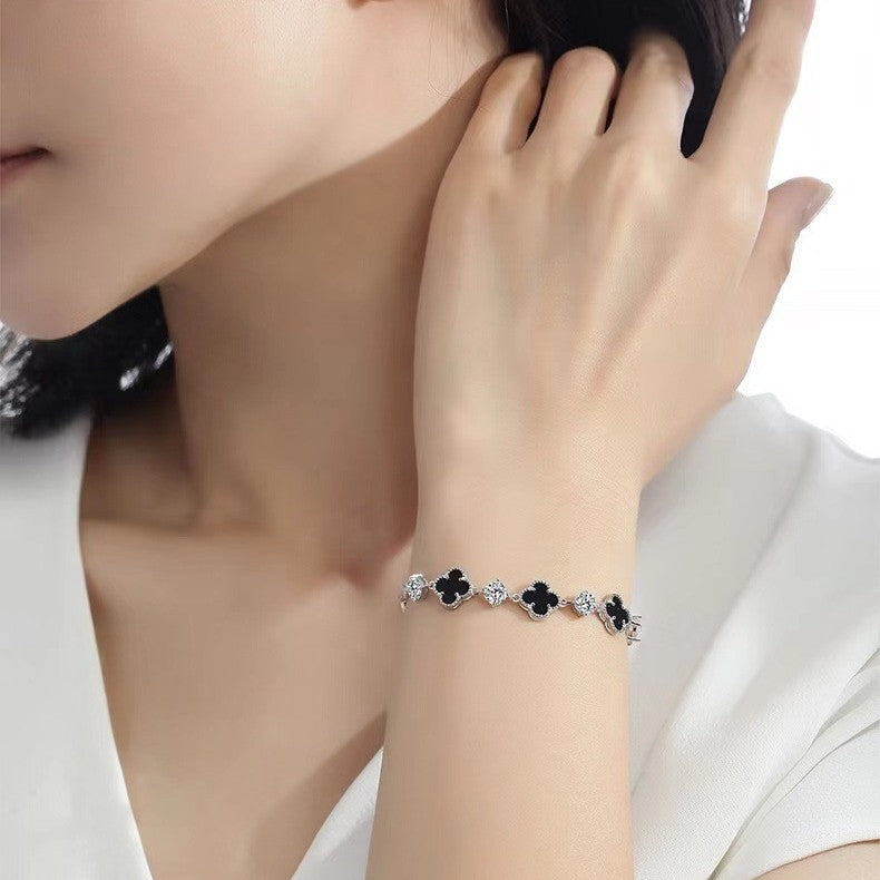 Leaf Straw Female Design For Girlfriend Bracelet