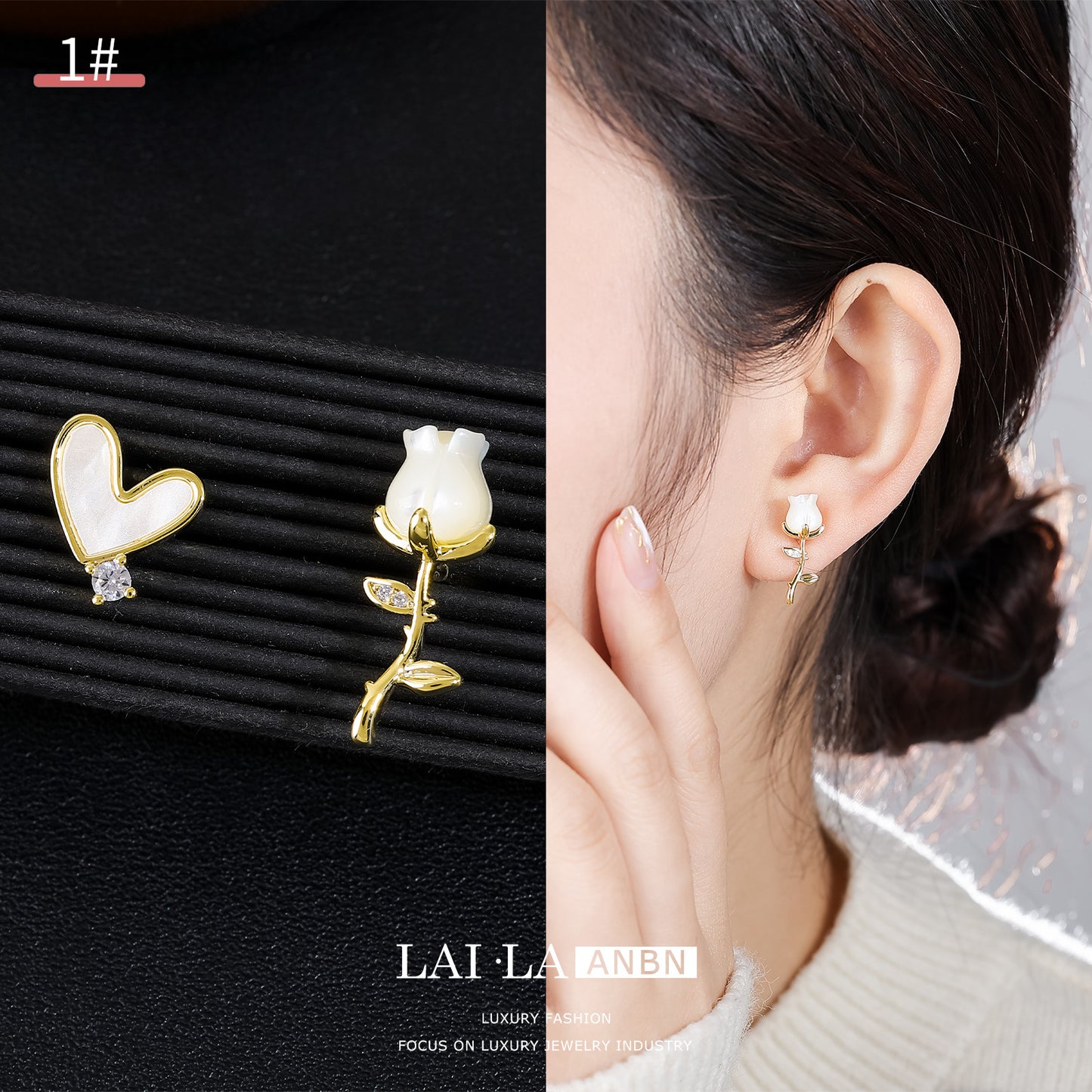 French Retro Pearl Sterling Sier Light Earrings