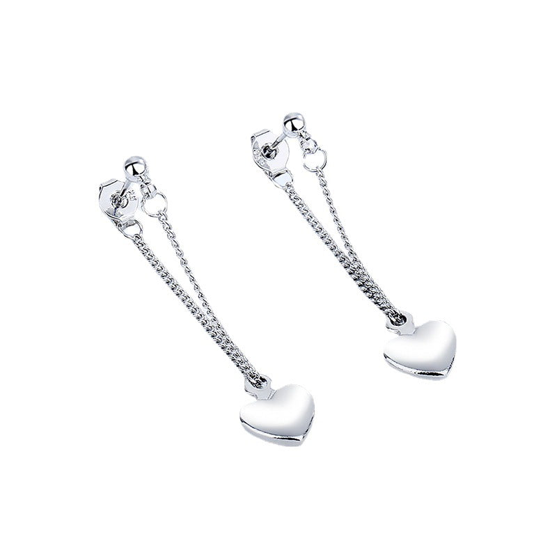 Boucles d'oreilles froides simples rétro à pampilles pour femmes