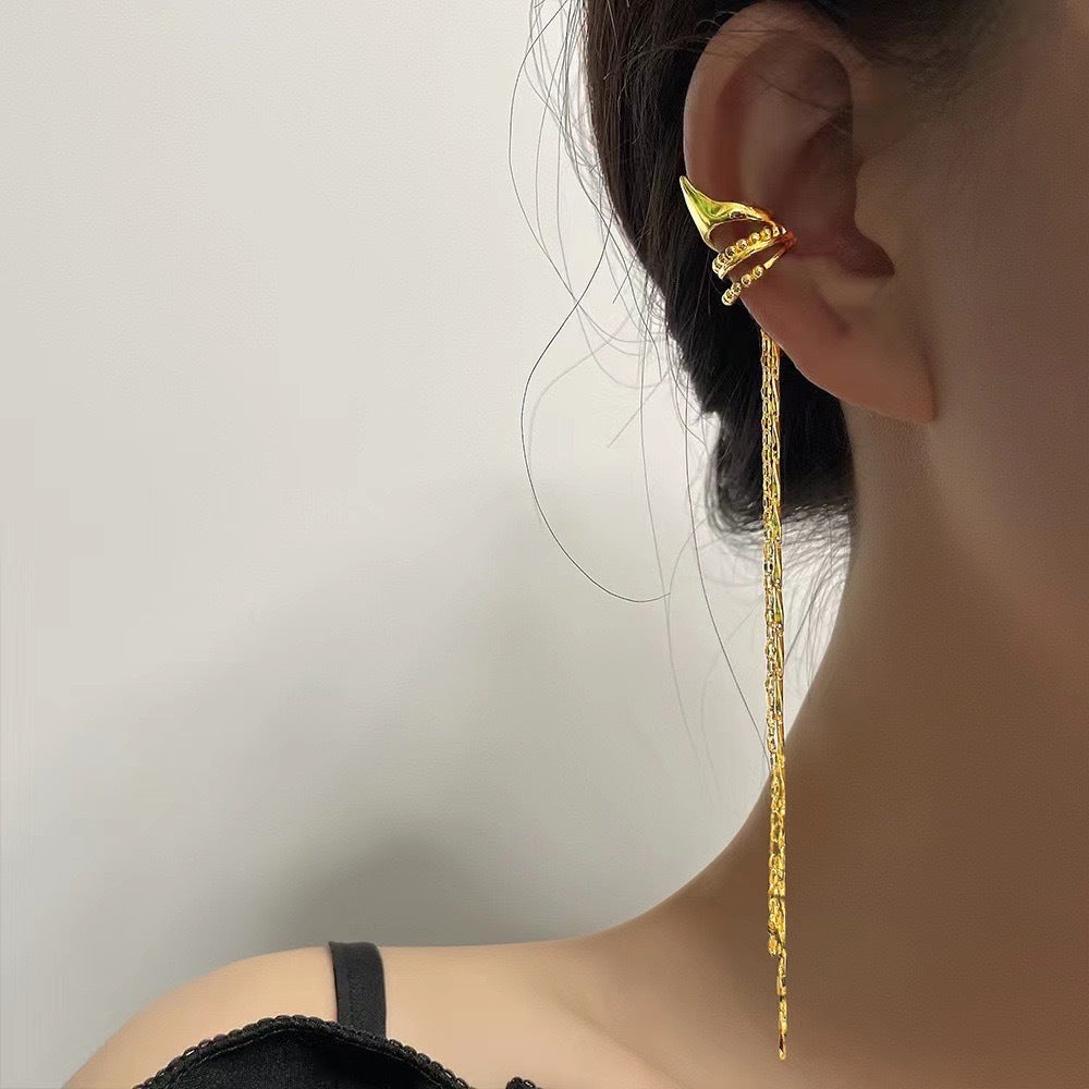Fairy Elf Fresh Reel Chain Travel Holiday Ear Clip