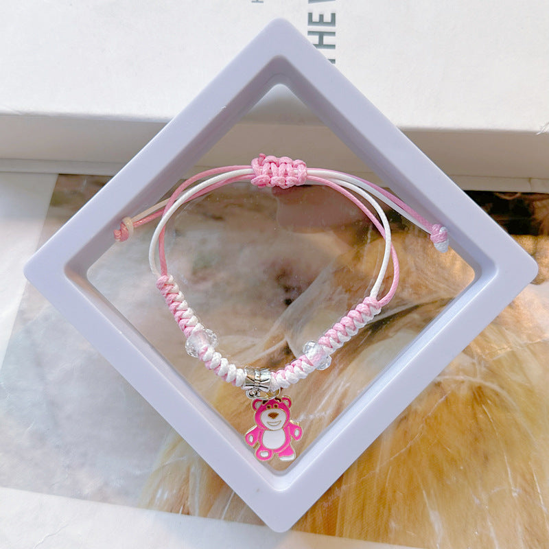 Durable Elegant Cute Cartoon Couple Ornament Bracelets