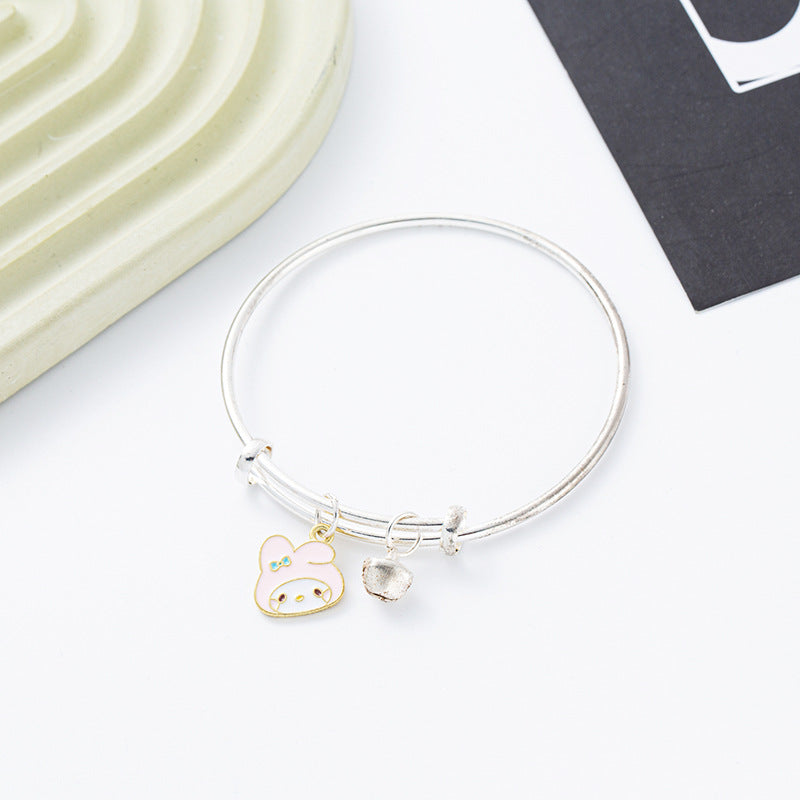 Cute Cartoon Jade Big Dog Melody Clow Hello Kitty Bracelet