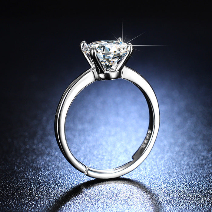 Moissanite Fashion Extended Arm Karat Imitation Rings