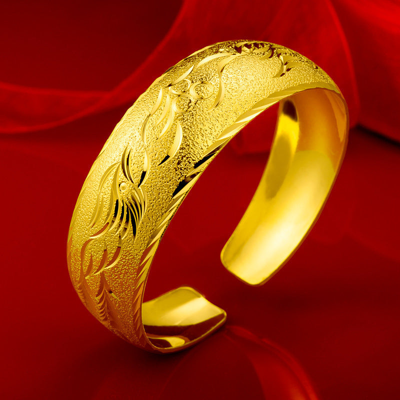 Women's Magpie Brass Gold-plated Starry Imitation Gold Bracelets