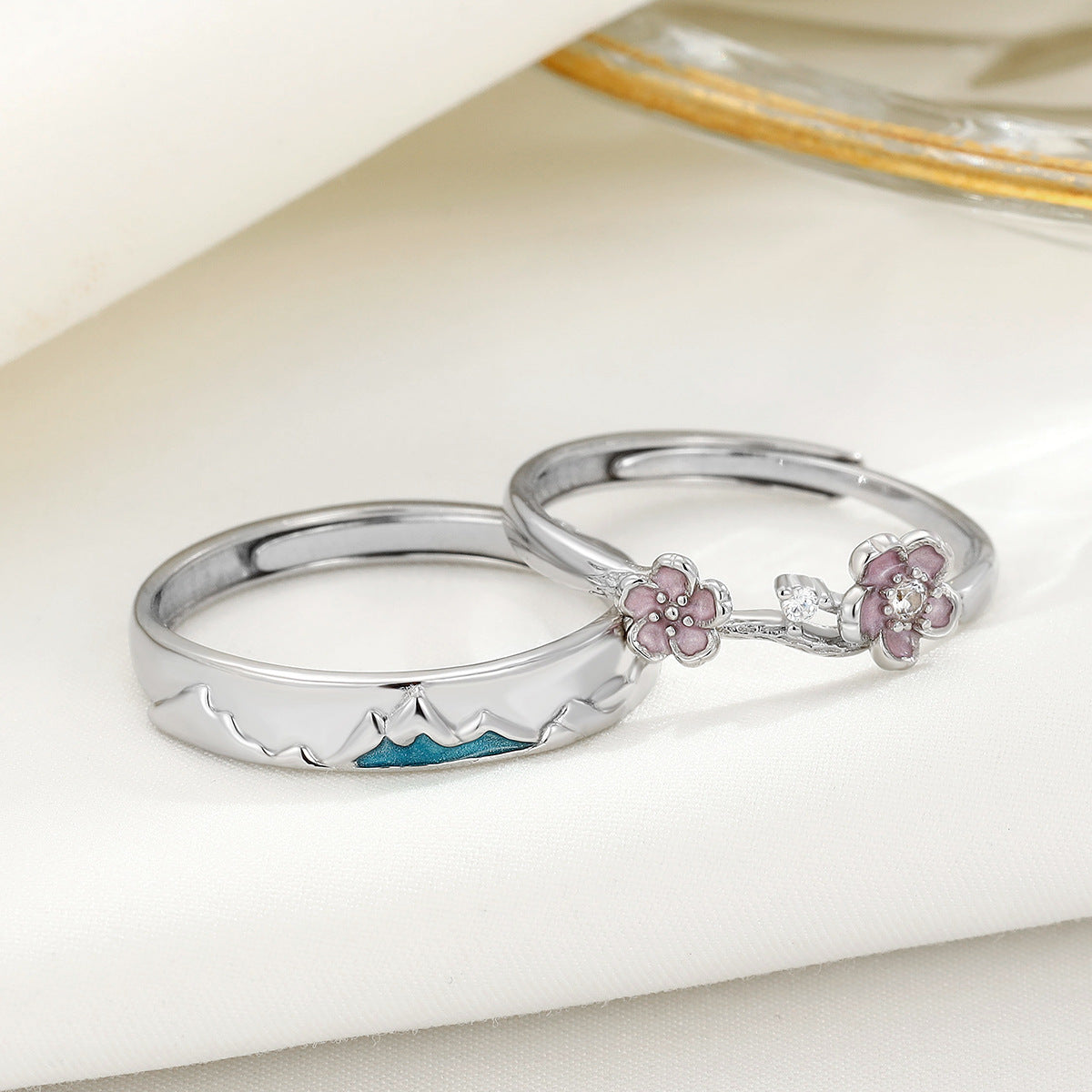 Women's & Men's & Sier Fuji Mountain Elegant Fashion Rings