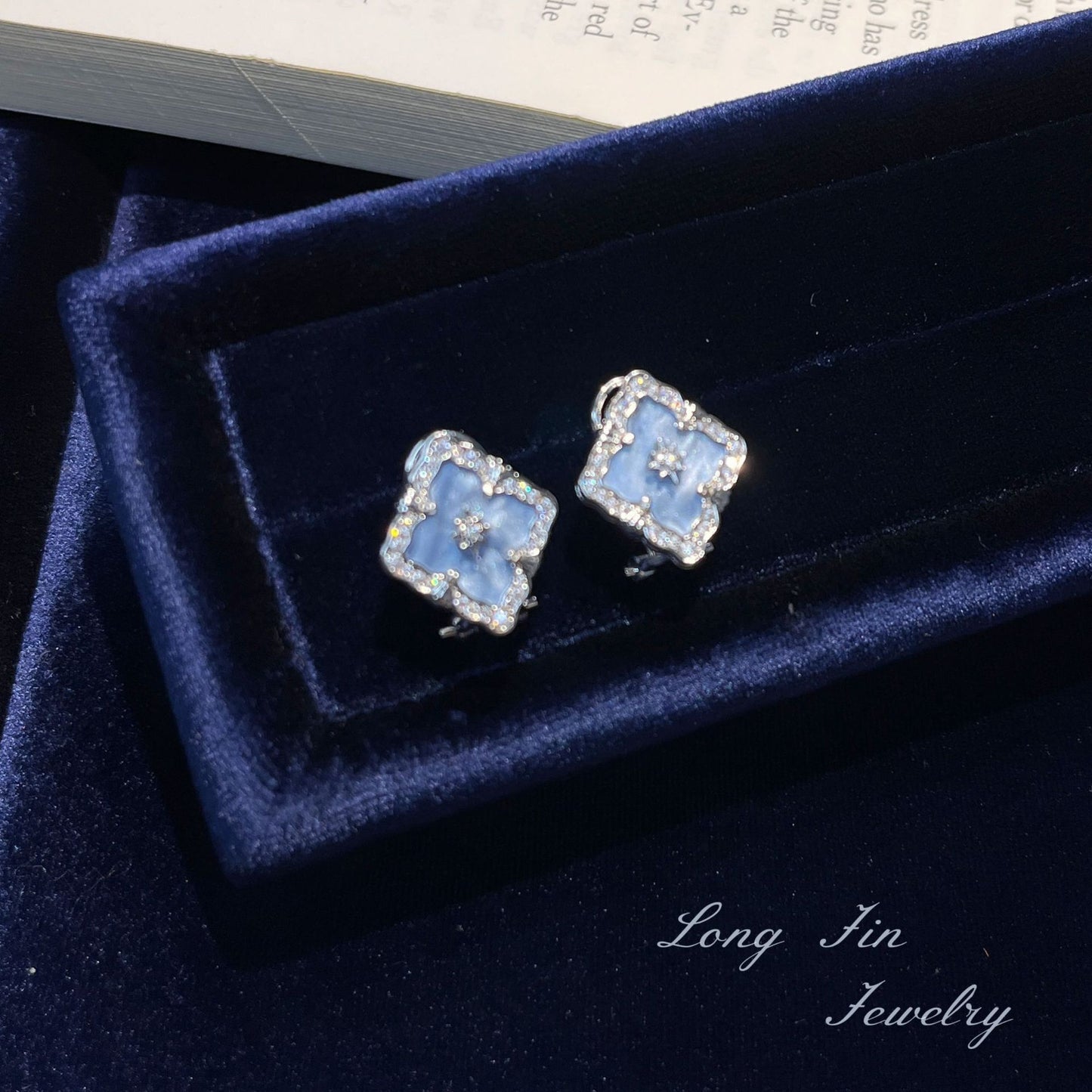 Sea Salt Lemon Mint Cloth Style Fresh Live Jewelry Set