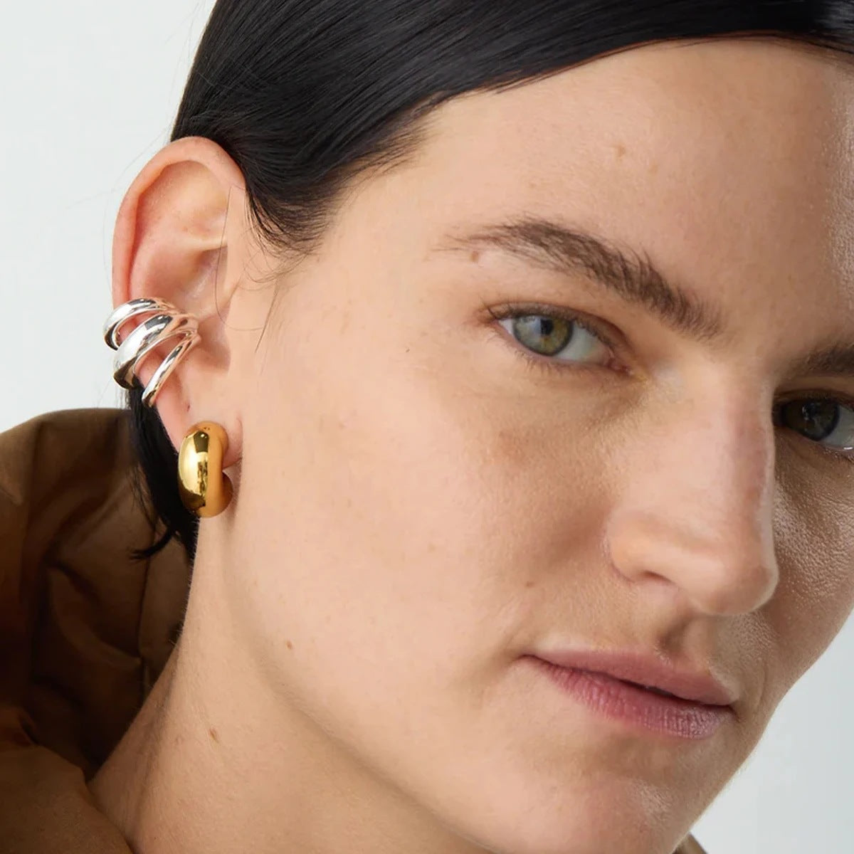 Titanium Steel No Pierced High-grade Gold Ear Clip