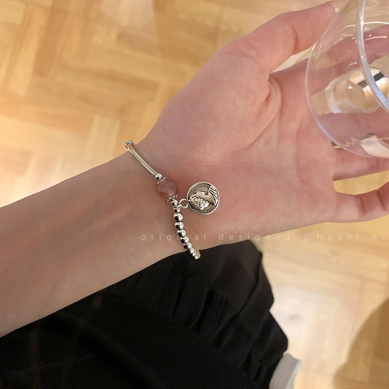 Bracelets de conception fraîche d'été pour femmes à Quartz fraise