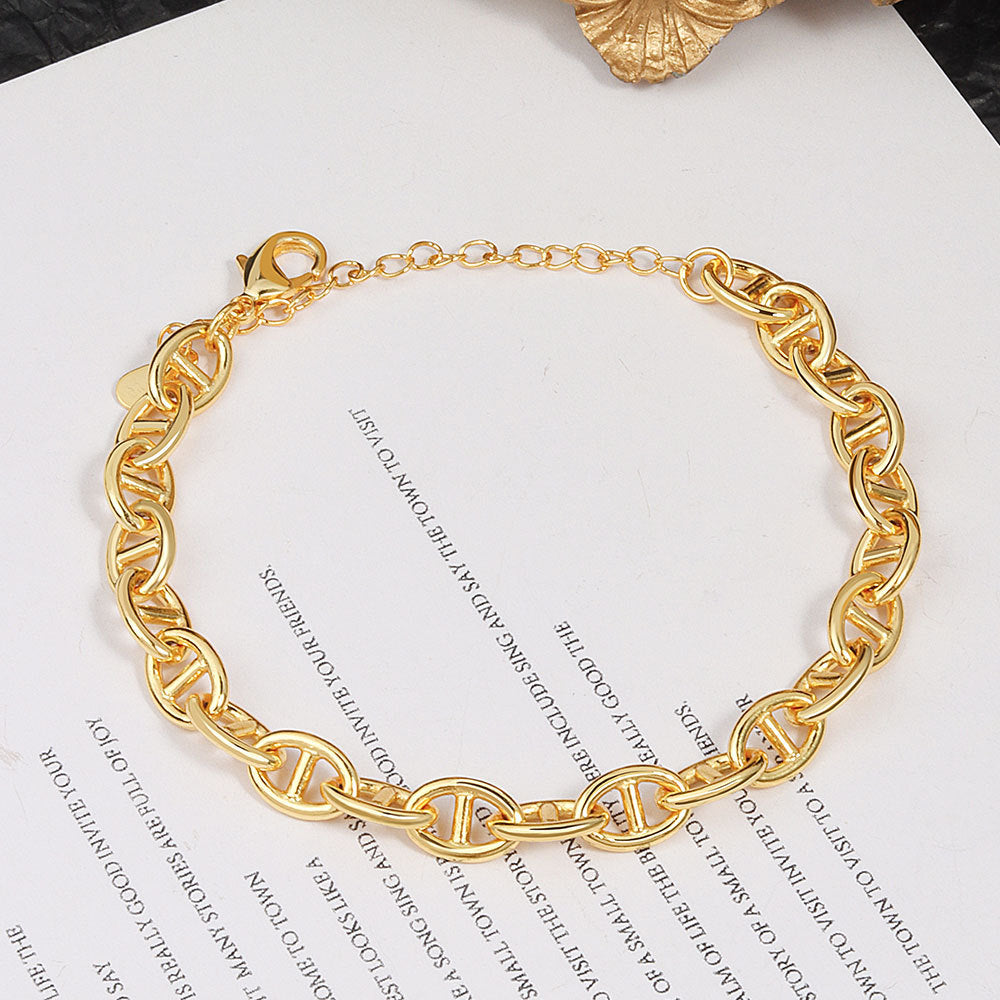 Geometric Metal Exaggerated Female Personality Fashion Bracelets