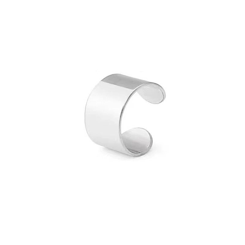Fashion Stainless Steel Type Flat Spring Titanium Ear Clip