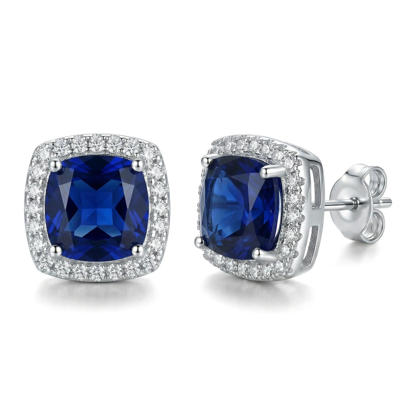 Women's & Men's Material Finely Inlaid Niche High Sense Basic Stud Earrings