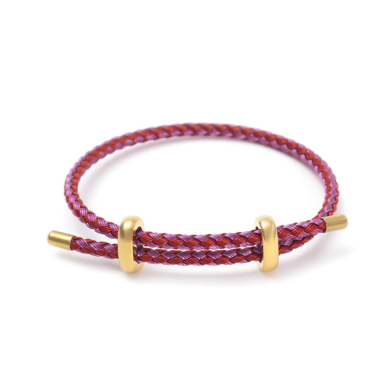 Wire Carrying Strap Couple Red Rope Transfer Beads Dragon Boat Bracelet